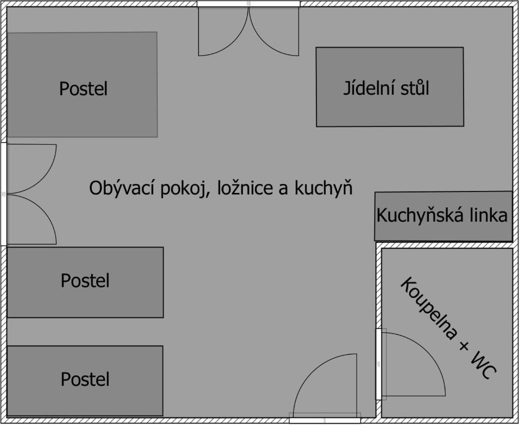 Penzion Chlustov Strazny Rom bilde